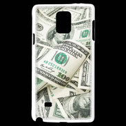 Coque Samsung Galaxy Note 4 Fond dollars 10