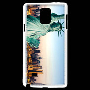 Coque Samsung Galaxy Note 4 Statue de la liberté et ville de New York 15
