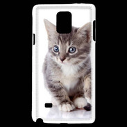 Coque Samsung Galaxy Note 4 chaton gris 4