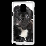Coque Samsung Galaxy Note 4 Bulldog français 2