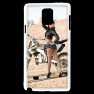 Coque Samsung Galaxy Note 4 Moto cross sexy 