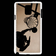 Coque Samsung Galaxy Note 4 Basket en noir et blanc