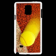 Coque Samsung Galaxy Note 4 Balle de tennis sur ligne de cours