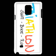Coque Samsung Galaxy Note 4 Triathlon passion