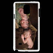 Coque Samsung Galaxy Note 4 Jumeaux dormant dans des caisses
