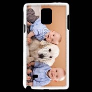 Coque Samsung Galaxy Note 4 Jumeau avec chien