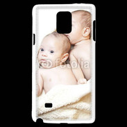 Coque Samsung Galaxy Note 4 Jumeaux bébés