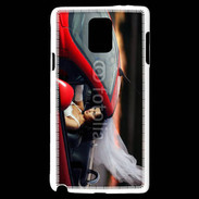 Coque Samsung Galaxy Note 4 Mariée dans roadster