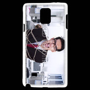 Coque Samsung Galaxy Note 4 Homme asiatique businessman ligoté glamour