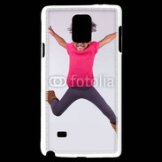 Coque Samsung Galaxy Note 4 Jeune fille africaine joyeuse