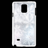 Coque Samsung Galaxy Note 4 Etoiles de neige