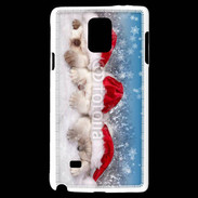 Coque Samsung Galaxy Note 4 3 chatons Noël