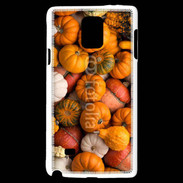 Coque Samsung Galaxy Note 4 fond de citrouilles automne