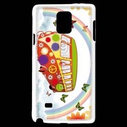 Coque Samsung Galaxy Note 4 Flower power