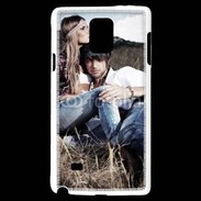 Coque Samsung Galaxy Note 4 Hippie amoureux et tranquile