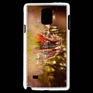 Coque Samsung Galaxy Note 4 Groupe de hippie dans les champs