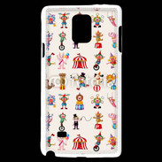 Coque Samsung Galaxy Note 4 Fond de cirque