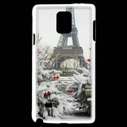 Coque Samsung Galaxy Note 4 Un hiver à Paris