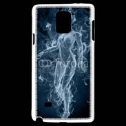 Coque Samsung Galaxy Note 4 Femme en fumée de cigarette