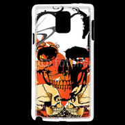 Coque Samsung Galaxy Note 4 Design Tête de mort