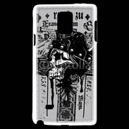 Coque Samsung Galaxy Note 4 Tête de Mort Frankfurt
