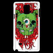 Coque Samsung Galaxy Note 4 Tête de Mort Zombie 15