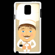 Coque Samsung Galaxy Note 4 Chef vintage