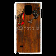 Coque Samsung Galaxy Note 4 Canne à pêche et hameçons pêcheur