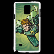 Coque Samsung Galaxy Note 4 Recycle Hero (with a cape)