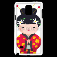 Coque Samsung Galaxy Note 4 Fille japonaise