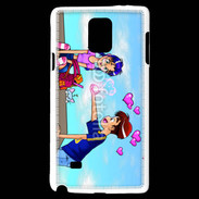 Coque Samsung Galaxy Note 4 Garçon romantique