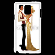 Coque Samsung Galaxy Note 4 Couple glamour dessin
