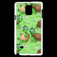 Coque Samsung Galaxy Note 4 Bande dessinée de tortue