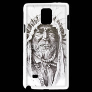 Coque Samsung Galaxy Note 4 Indiens d’Amérique en dessin 29