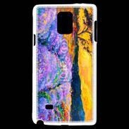 Coque Samsung Galaxy Note 4 Champs de lavande