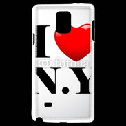Coque Samsung Galaxy Note 4 I love New York