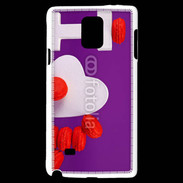 Coque Samsung Galaxy Note 4 I love Macarons