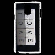 Coque Samsung Galaxy Note 4 LOVE