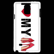 Coque Samsung Galaxy Note 4 I love my shoes