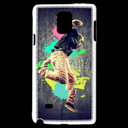 Coque Samsung Galaxy Note 4 Danseur rétro style