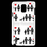 Coque Samsung Galaxy Note 4 Gay et lesbiennes en couple