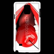 Coque Samsung Galaxy Note 4 Cerise et bouche 2