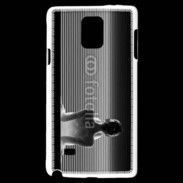 Coque Samsung Galaxy Note 4 femme glamour noir et blanc