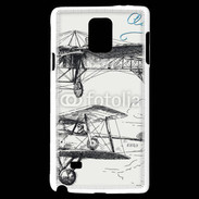 Coque Samsung Galaxy Note 4 Vintage Aircraft