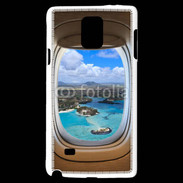 Coque Samsung Galaxy Note 4 Vue de l'intérieur d'un avion