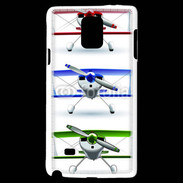 Coque Samsung Galaxy Note 4 Avion biplan