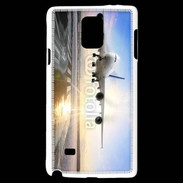 Coque Samsung Galaxy Note 4 Atterrissage d'un avion de ligne