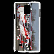 Coque Samsung Galaxy Note 4 Biplan rouge et blanc 10