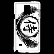 Coque Samsung Galaxy Note 4 Tatouage Samouraï