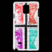 Coque Samsung Galaxy Note 4 Timbres Français